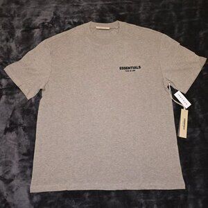 Fear of God Essentials Dark Oat T-Shirt BNWT Authentic ✅